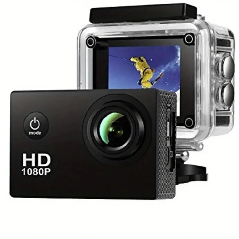 HD 1080P MJPEG 2 inch LCD IP68 30m Waterproof Sports Action Camera DVR New 2025
